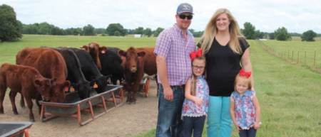 Matt McMahan family named Van Buren County Farm  Family of the Year